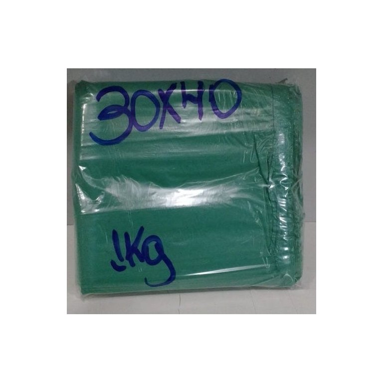 Sacola 30 X 40 Reciclada Pacote Com 1 Kg Aprox.280 Unidades
