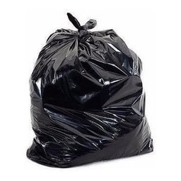 Saco para Lixo de 40 Litros Preto - 50x60x0,04. C/100 - 2