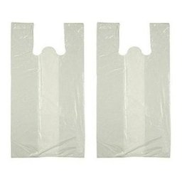Sacolas Plasticas Branca Reciclada Recuperada 60x80 com 5 Kg - 1