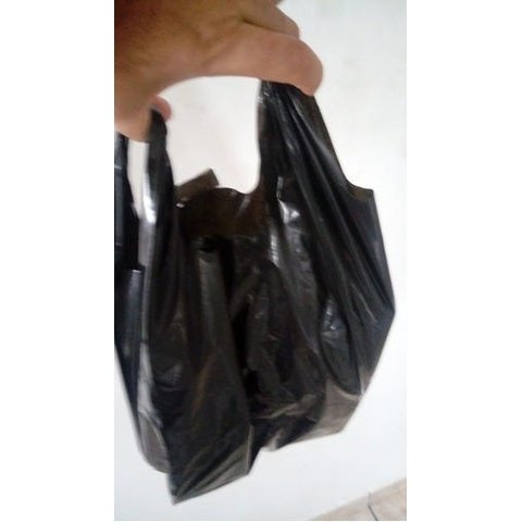 Sacola Plástica Preta Reciclada 40x50 Pct. 5 Kg