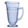Jarra Palace em Vidro com Pe 1,2l Cor Azul Luster - 1