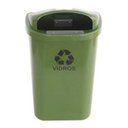 Ver imagem 4 de Lixeira Individual Para Coleta Seletiva Papeleira - 50 Lts:Vermelho