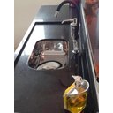 Ver imagem 1 de Pia Cozinha Granito Preto São Gabriel 1,20x0,60m + Cuba Inox