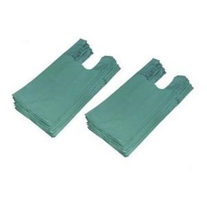 200 Sacolas Plasticas 50x70 Verde Reciclada Kit Oferta