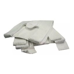 Sacola Plástica Reciclada Reforçada 35x50 Branca - 1 Kg - 2