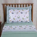 Ver imagem 3 de Jogo de Lençol 3 Peças Completo Girl Cama Solteiro Menina 300 Fios Estampa Digital Verde