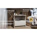 Ver imagem 2 de Mesa de Cabeceira Quarto 1 Gaveta e Nicho 100% Mdf