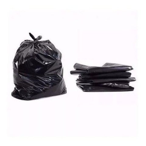 Saco de Lixo Preto 30 Litros com 100 Unidades
