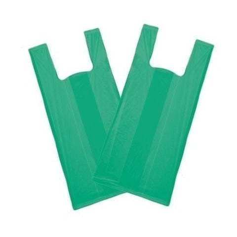 Sacola Reciclada 30 X 40 Verde Pacote Com 1 Kg