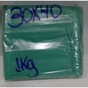 Ver imagem 3 de Sacola Reciclada 30 X 40 Verde Pacote Com 1 Kg