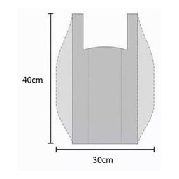 Sacola Plastica Reciclada Reforçada 5 Kg Da 45x60 - 2
