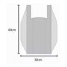 Sacola Plastica Reciclada Reforçada 5 Kg Da 45x60 - 2