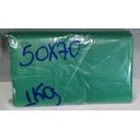 Ver imagem 5 de Sacola Reciclada 50 X 70 Verde Pacote Com 1 Kg 60 Unidades