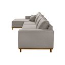 Ver imagem 4 de Sofá Cronos 03 Metros Chaise Lado Esquerdo Meu Sofá Online