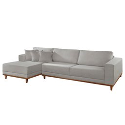 Sofá Cronos 03 Metros Chaise Lado Esquerdo Meu Sofá Online - 2