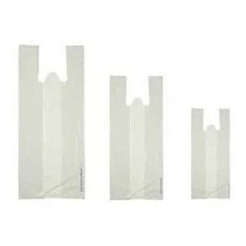 Sacolas Plasticas Branca Reciclada 70x90 Pacote De 1 Kg