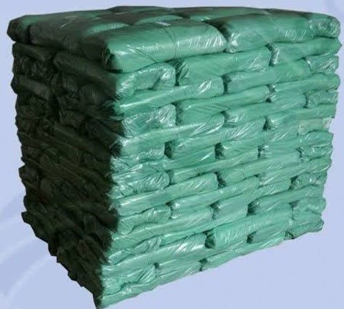 Sacola Reciclada 35x45 1 Pacote C/5Kg (Verde) - 2