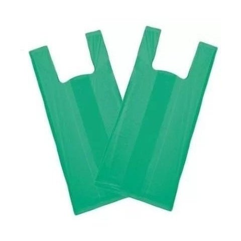 Sacolas Sacolinhas Plastica Verde Reciclada 15 Kg