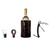 Jogo para vinho com 4 acessorios em ABS - 1