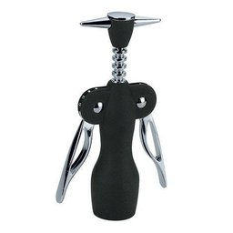 Saca Rolhas Girl em Zamac L7xp4xa19cm Cor Preta - 1