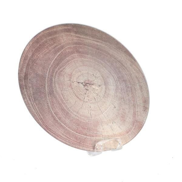 Tabua Tree redonda em vidro D45cm | MadeiraMadeira
