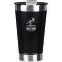 Ver imagem 5 de Copo Térmico com Tampa Parede Dupla Aço Inoxidável Aisi 304 473ml Preto Collins