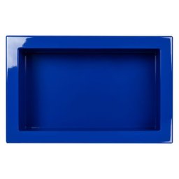 Nicho De Embutir Em Mármore Para Banheiro 30x50cm Azul Royal - 1