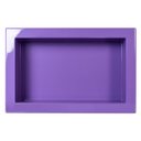 Ver imagem 1 de Nicho De Embutir Em Mármore Para Banheiro 30x50cm Lilás