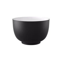 Cuba Apoio Evier Secchio Nero Lavabo Banheiro Preto e Branco - 1