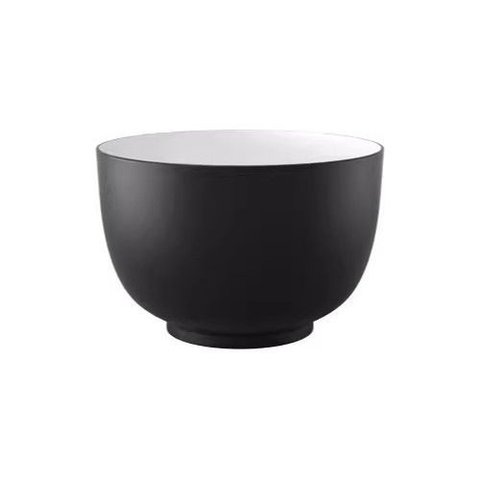 Cuba Apoio Evier Secchio Nero Lavabo Banheiro Preto e Branco