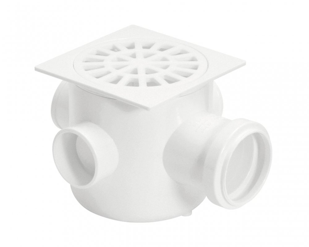Caixa Sifonada Plastubos Quad Br 100mmx100mmx50mm - 1