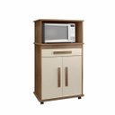 Ver imagem 2 de Multiuso 2 Portas 1 Gaveta Freijo Off White - Toronto RV Móveis