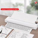 Ver imagem 4 de Impressora Térmica A4 Portátil Bluetooth sem Tinta | Compatível com Android, Iphone e Pc
