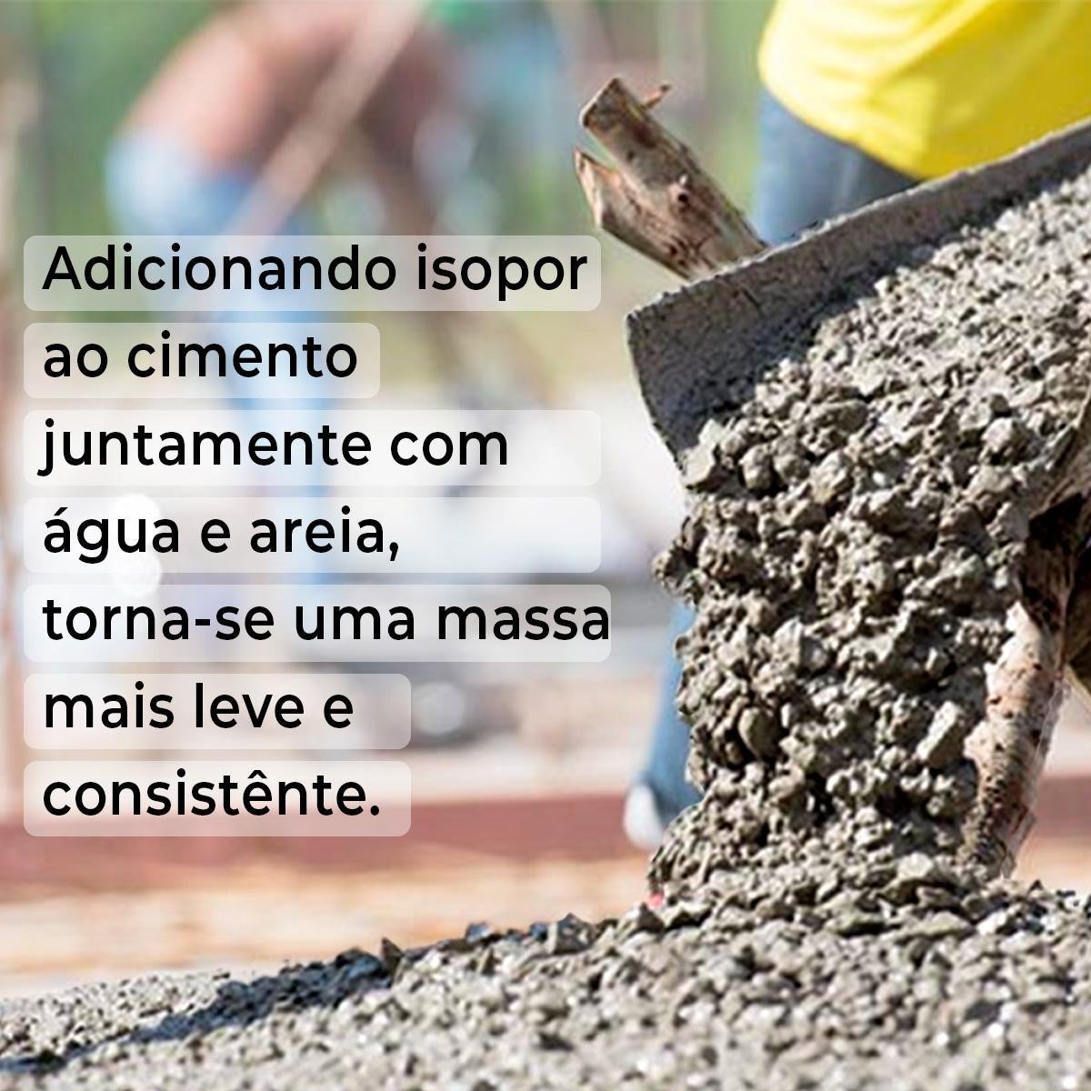 Isopor Flocado Triturado Concreto Eps Enchimento 300 Litros - 5