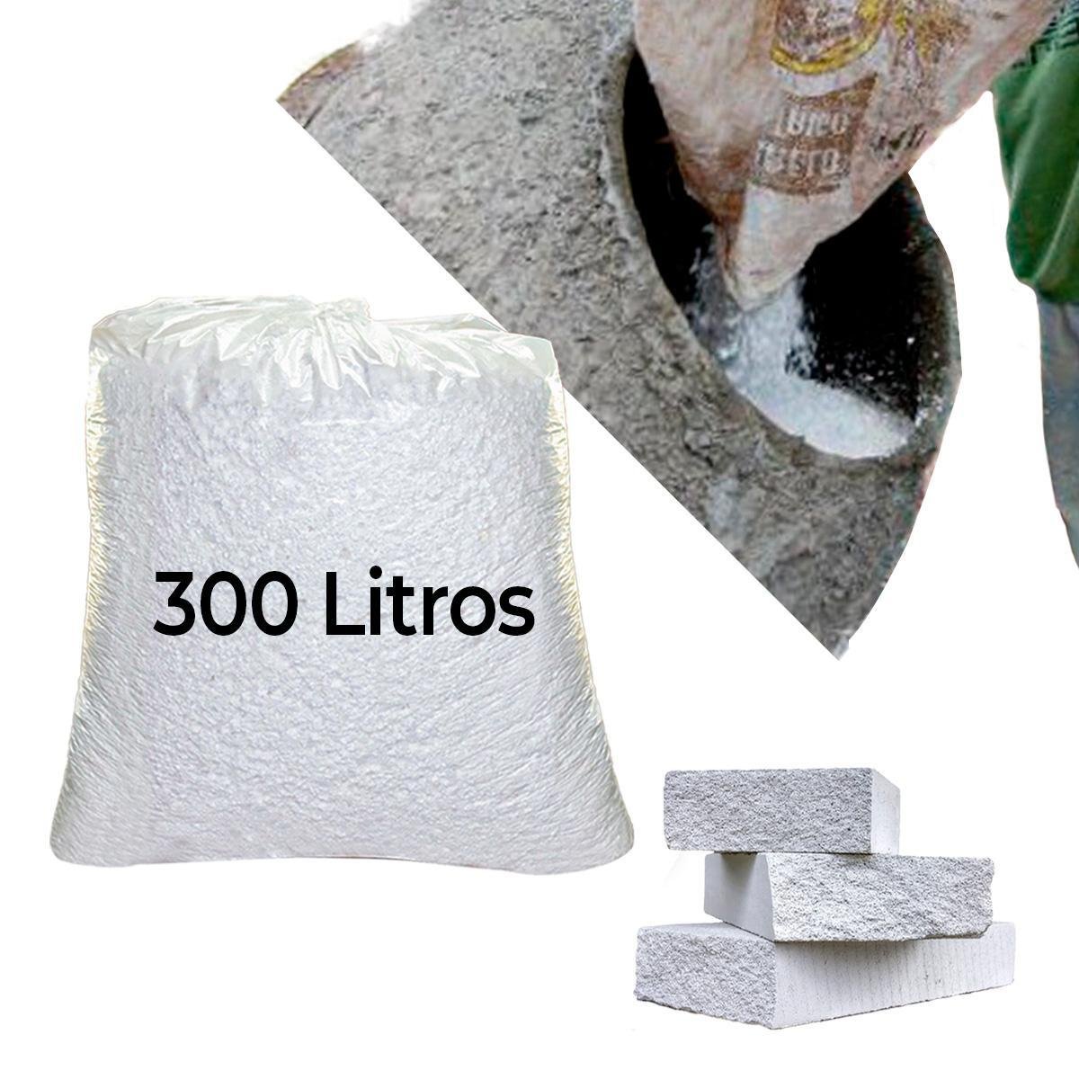 Isopor Flocado Triturado Concreto Eps Enchimento 300 Litros - 2