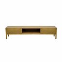 Ver imagem 1 de Rack de Madeira 2 Portas 1 Nicho Brut - Iaza Moveis