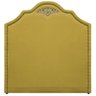 Kit Cabeceira e Calçadeira King Orlando P02 195 cm para cama Box Suede - Doce Sonho Móveis KIT CABEC - 2