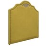 Kit Cabeceira e Calçadeira King Orlando P02 195 cm para cama Box Suede - Doce Sonho Móveis KIT CABEC - 6