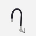 Ver imagem 2 de Torneira Flexível Cozinha Color Preto De Parede 1/4 Volta C29 – 3068