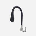 Ver imagem 1 de Torneira Gourmet Preto Cozinha Parede Tubo Conic 2 Jatos