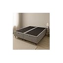 Ver imagem 6 de Cama Box Bau Cinza Suede King 1,93cm Premium Blindada Super Reforçada