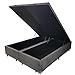 Ver imagem 3 de Cama Box Bau Cinza Suede King 1,93cm Premium Blindada Super Reforçada