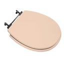 Ver imagem 3 de Assento Sanitário Poliéster para Louça de Ville (deca) Aço (reb. Oculto) Rosa Floral