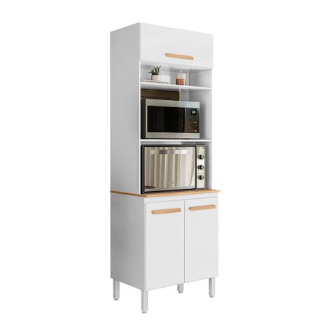 Paneleiro Intenza Torre Quente com 3 Portas Branco