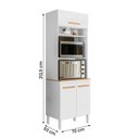 Ver imagem 4 de Paneleiro Intenza Torre Quente com 3 Portas Branco