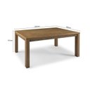 Ver imagem 3 de Mesa Rústica de Jantar 4 Lugares 120cm x 90cm - Nozes