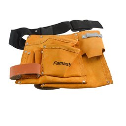 Cinturão Duplo para Ferramentas 5 Bolsos Famastil - 3