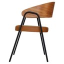 Ver imagem 4 de Poltrona Aero Cadeira Decorativa Com Apoio Caramelo Overseas