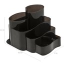 Ver imagem 2 de Porta Canetas e Objetos com 7 Divisórias Organizador de Mesa Escritório Fumê Dellocolor