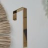 Gancho para Porta para Guirlanda 39cm Dourado - 2